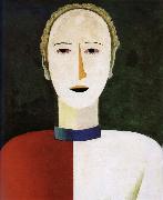 Kasimir Malevich Head of female oil painting picture wholesale